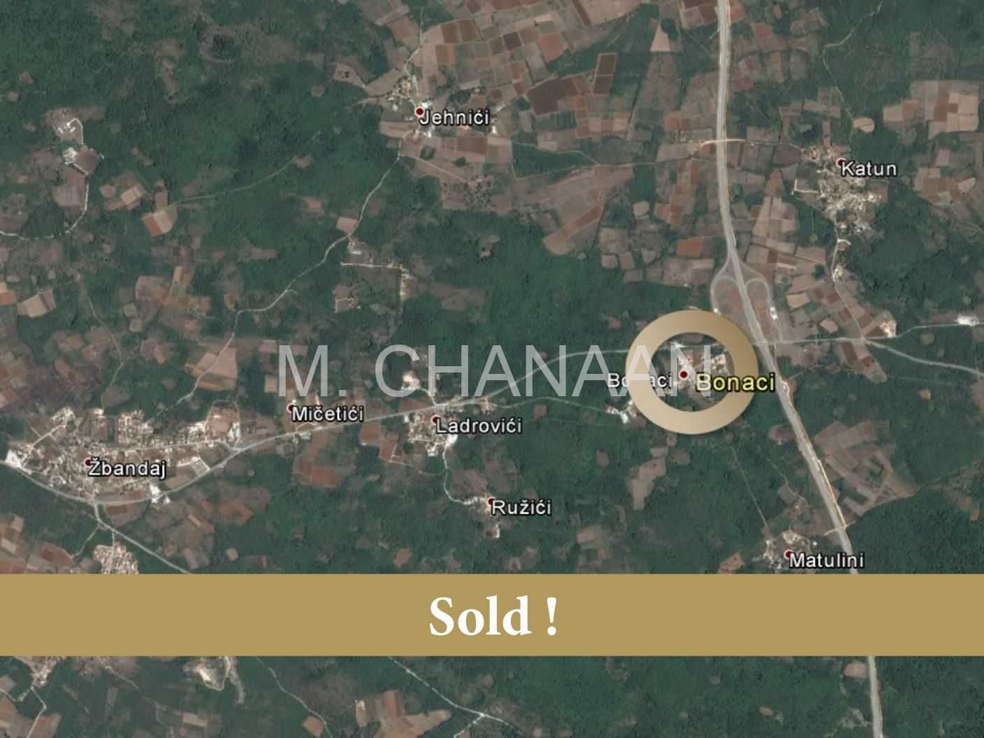 Građevinsko zemljište, Prodaja, Poreč, Bonaci