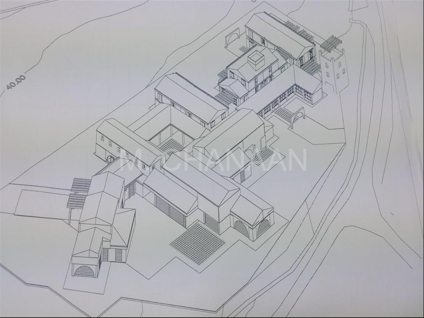 Projekt moguće gradnje na zemljištu