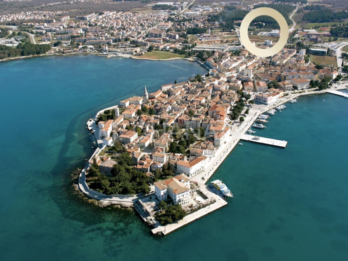 Položaj zemljišta u Poreču