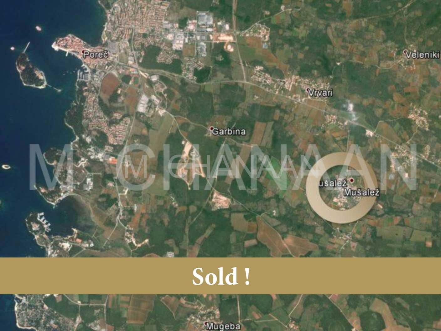 Poljoprivredno zemljište, Prodaja, Poreč, Mušalež