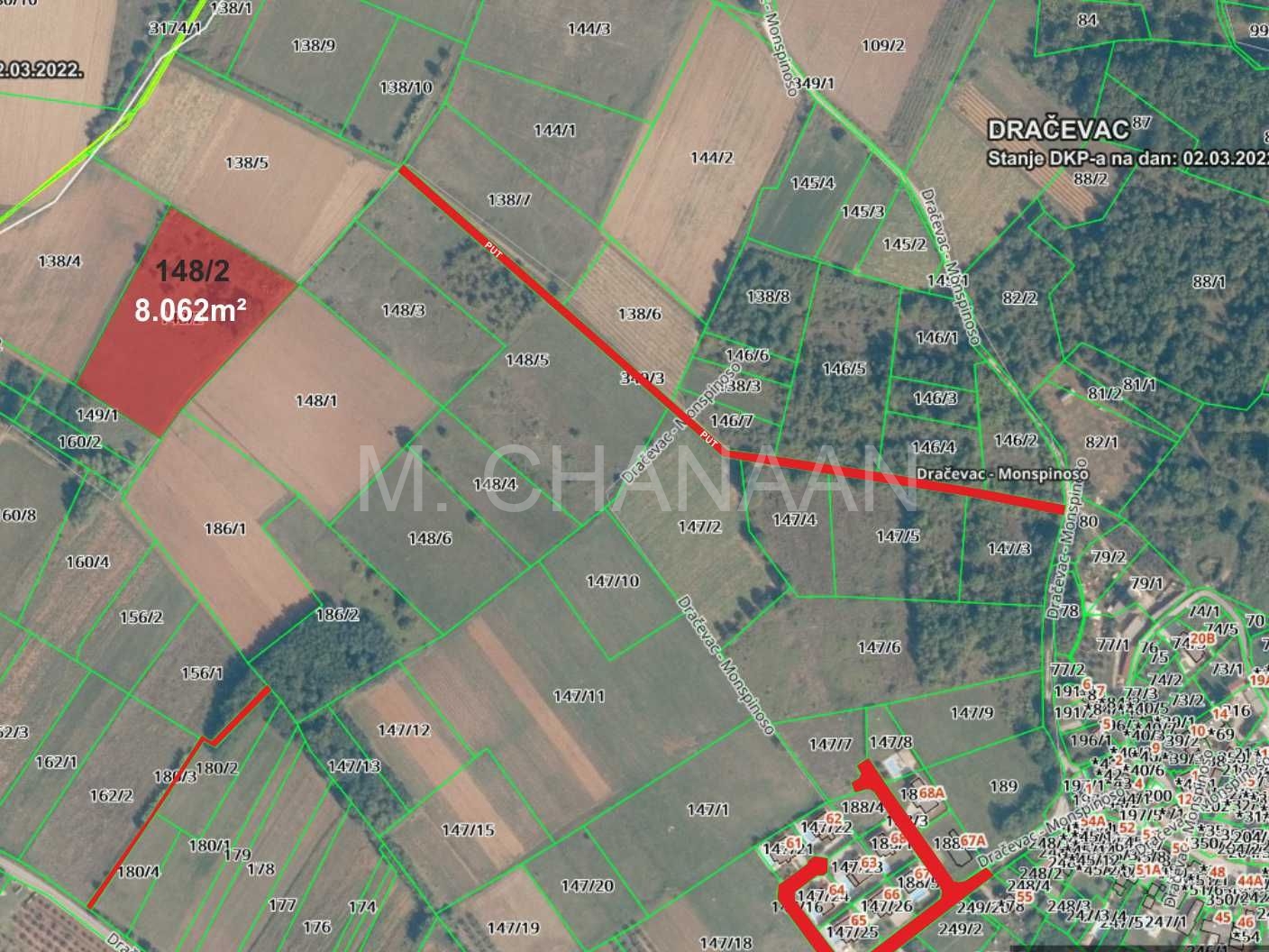 Poljoprivredno zemljište, Prodaja, Poreč, Dračevac