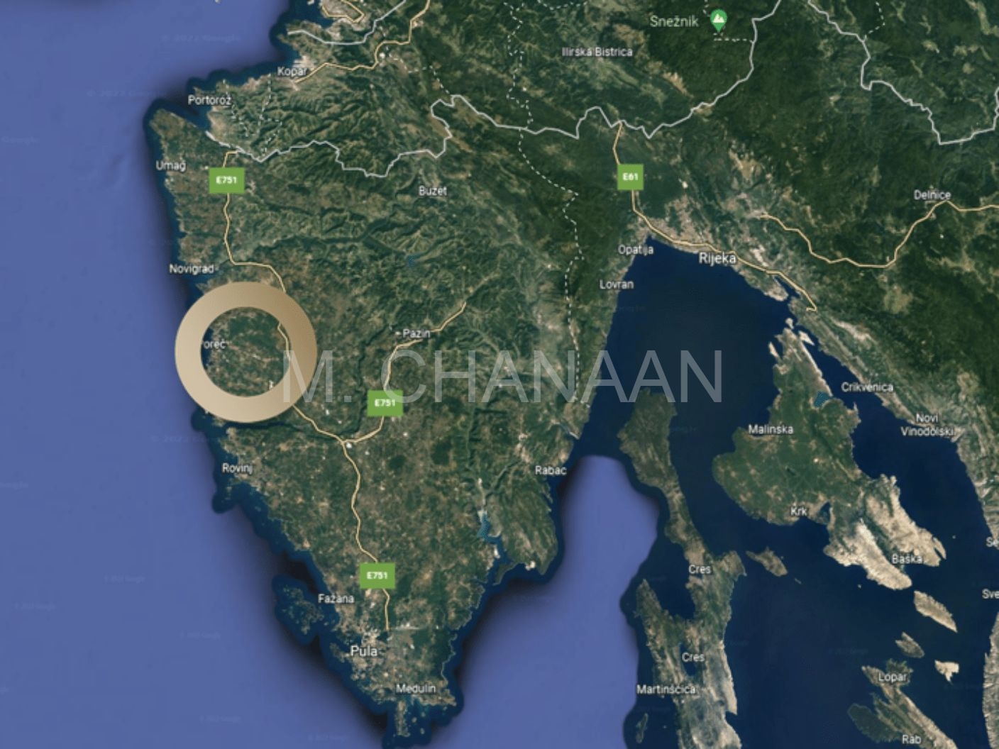 Građevinsko zemljište, Prodaja, Kaštelir-Labinci, Tadini