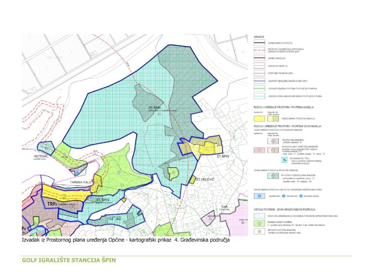Development Project Golf Špin